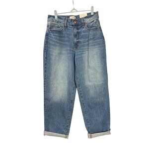 Universal Thread Womens Vintage Straight Blue Jeans Size 8/29R Cotton Blend New
